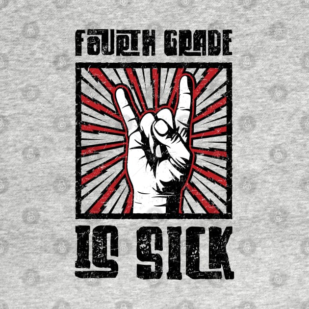 4th Grade is Sick - Red - Barn Shirt USA by Barn Shirt USA